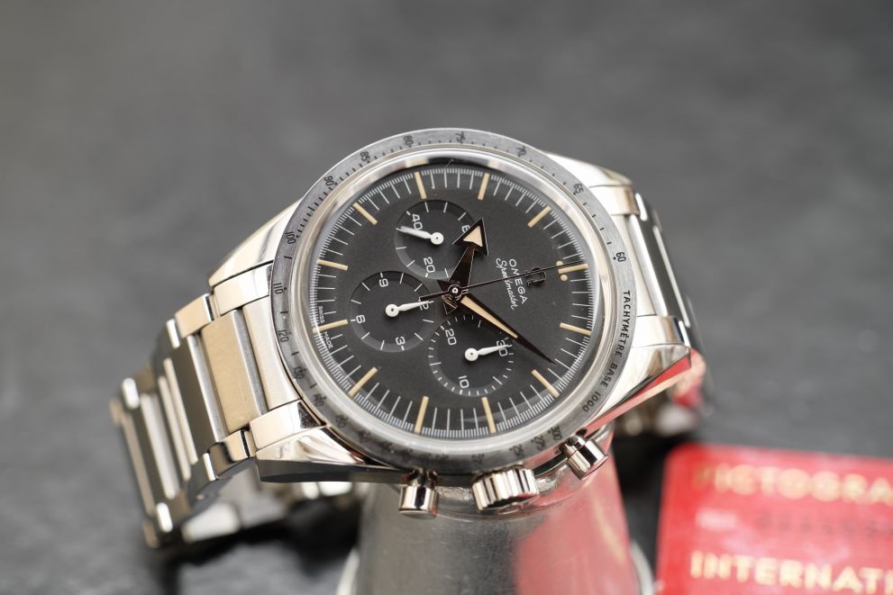 Omega Speedmaster Trilogy vintage patina Limited Edition 60th