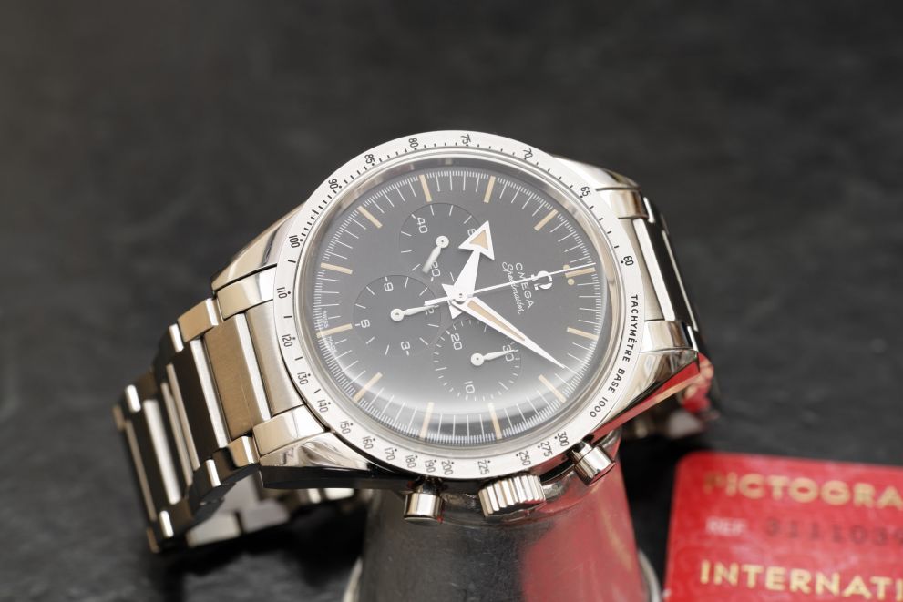 Omega Speedmaster Trilogy vintage patina Limited Edition 60th