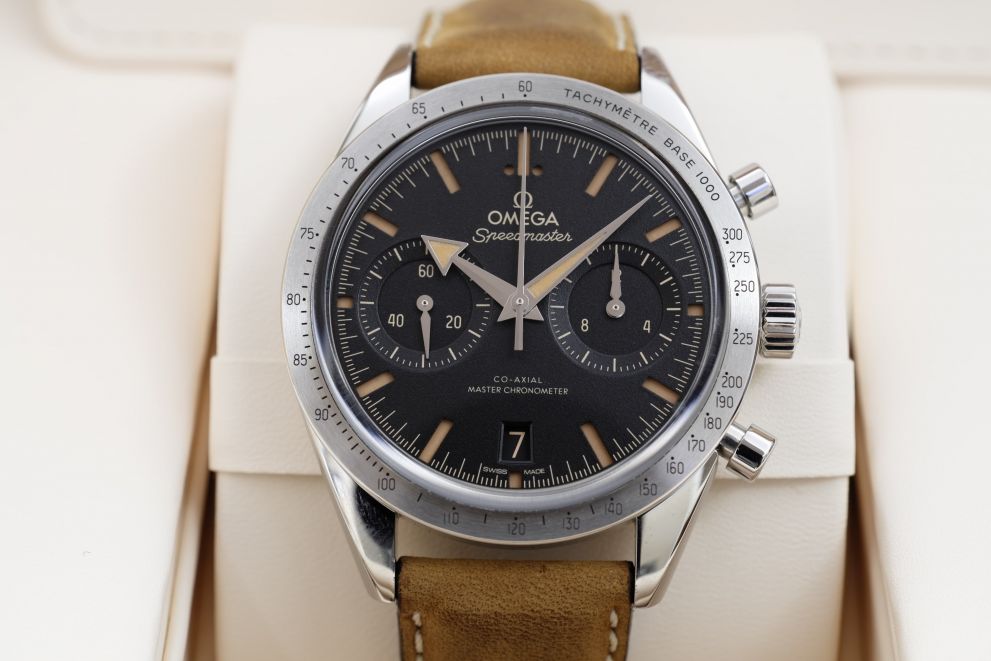 Omega Speedmaster '57 Co-Axial Master Chronometer 40,5mm Full set b/p Like mint