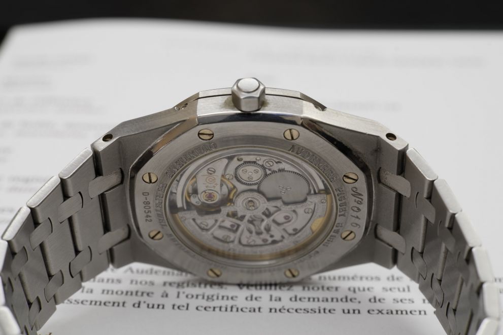 Audemars Piguet Royal Oak Perpetual Calendar Klein light blue rare dial 1998