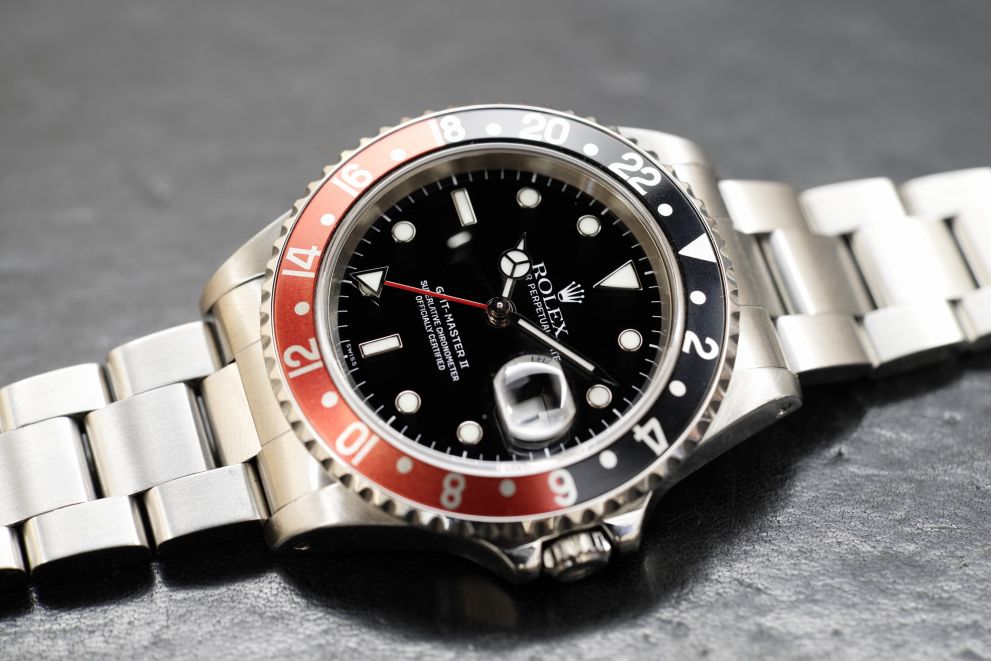 Rolex GMT-Master II Ref. 16710 Coke Only swiss Luminova dial Top conditions