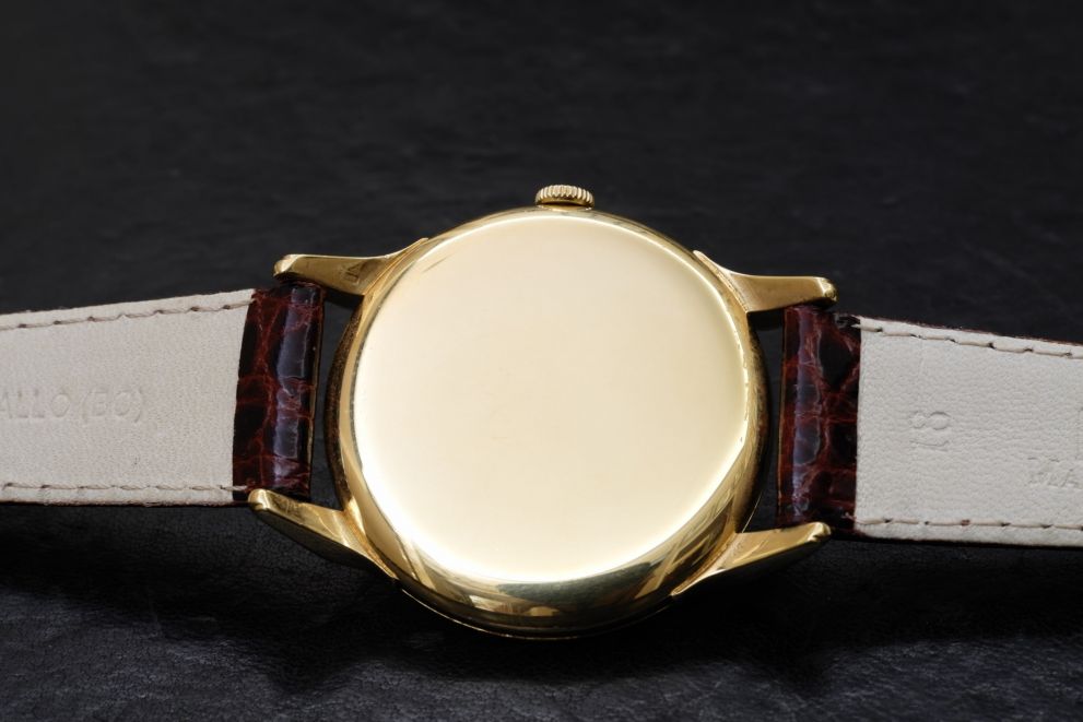 Vacheron & Constantin Ref. 4523 Vintage oversize Fancy lugs Yellow Gold 18kt - indelebile cal.p453