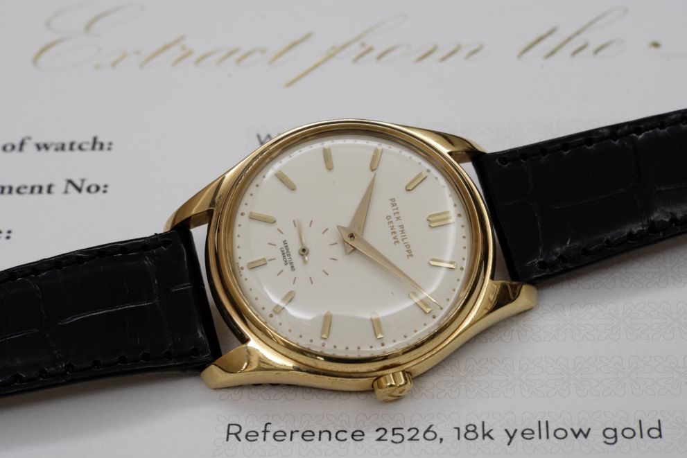 Patek Philippe Calatrava automatic Serpico Y Laino Mint conditions - Extract of archives