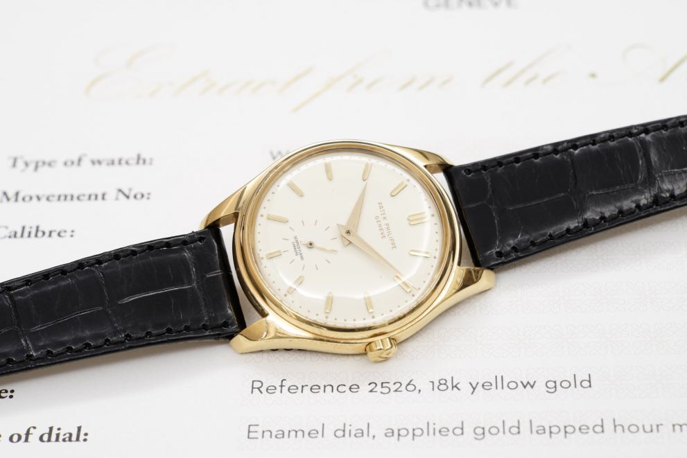 Patek Philippe Calatrava automatic Serpico Y Laino Mint conditions - Extract of archives