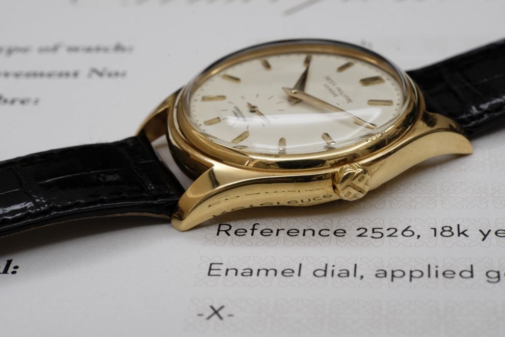 Patek Philippe Calatrava automatic Serpico Y Laino Mint conditions - Extract of archives