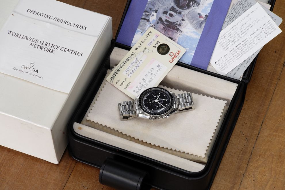 Omega Speedmaster Apollo Moonwatch Limited Edition 9999 pz full set b/p