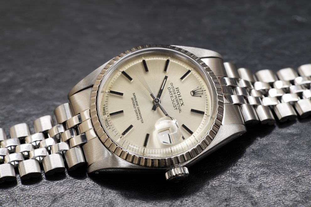 Rolex Datejust Ref. 1603 36mm Step Argentee Dial Jubilee bracelet