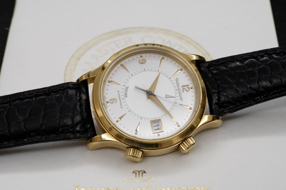 Jaeger-LeCoultre Master Memovox Reveil yellow gold b/p full set - oro giallo svegliarino