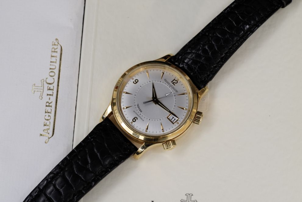 Jaeger-LeCoultre Master Memovox Reveil yellow gold b/p full set - oro giallo svegliarino