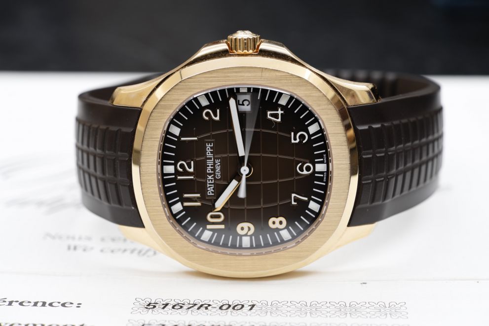 Patek Philippe Aquanaut jumbo rose gold 5167r full set b/p - 2013 top conditions