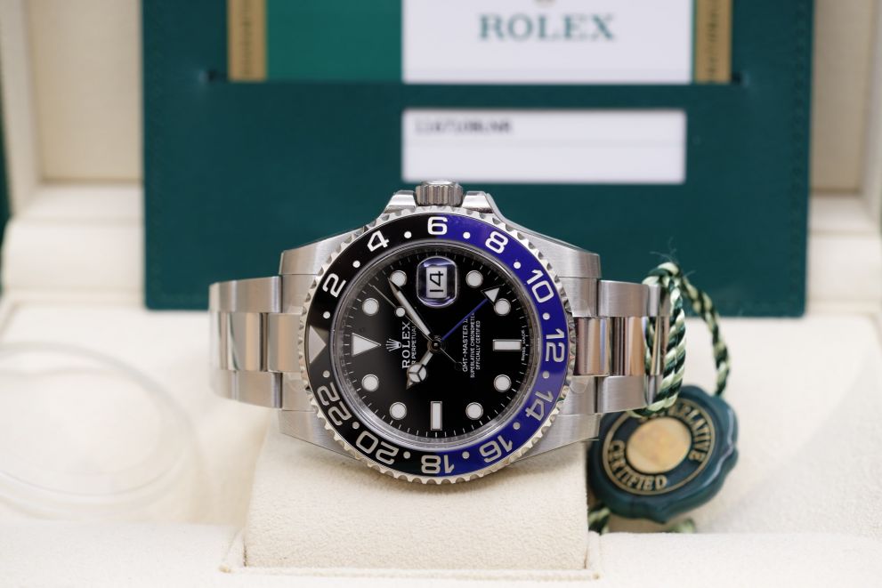 Rolex GMT-Master II "Batman" NOS New Unworn 2019 Full stickers Full set b/p