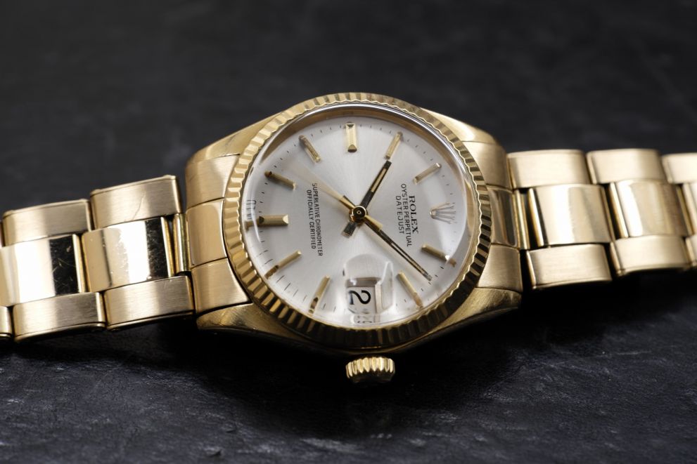 Rolex Datejust 31mm Boy Size Ref. 6827 Full Gold