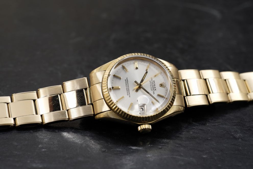 Rolex Datejust 31mm Boy Size Ref. 6827 Full Gold