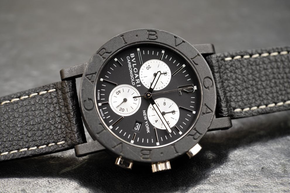 BULGARI CARBONGOLD CHRONOGRAPH LIMITED EDITION - NEW YORK