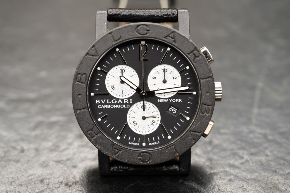 BULGARI CARBONGOLD CHRONOGRAPH LIMITED EDITION - NEW YORK