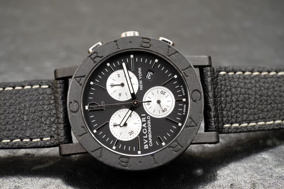 BULGARI CARBONGOLD CHRONOGRAPH LIMITED EDITION - NEW YORK