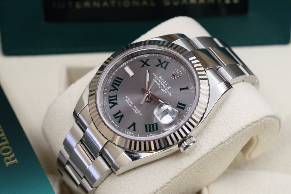 Rolex Datejust 41 Ref. 126334 "Wimbledon" Full set