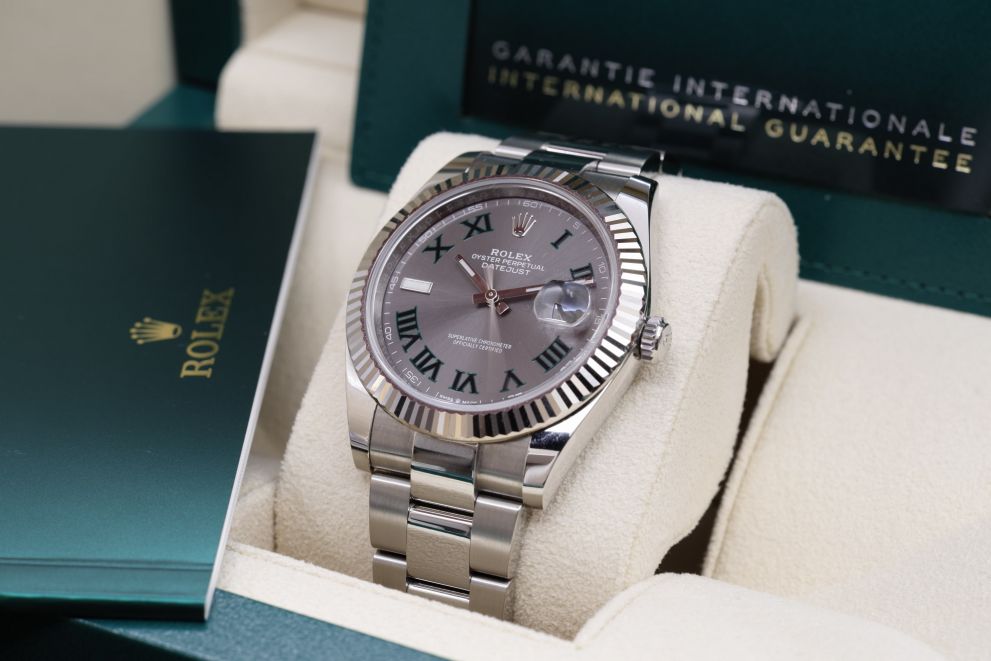 Rolex Datejust 41 Ref. 126334 "Wimbledon" Full set