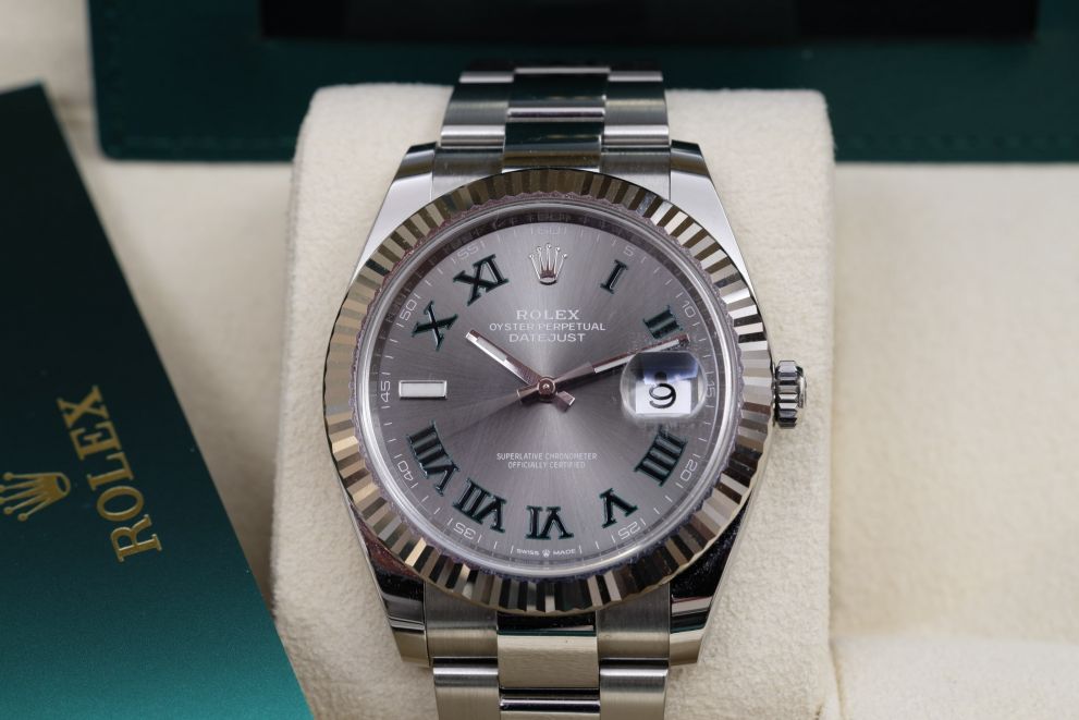 Rolex Datejust 41 Ref. 126334 "Wimbledon" Full set