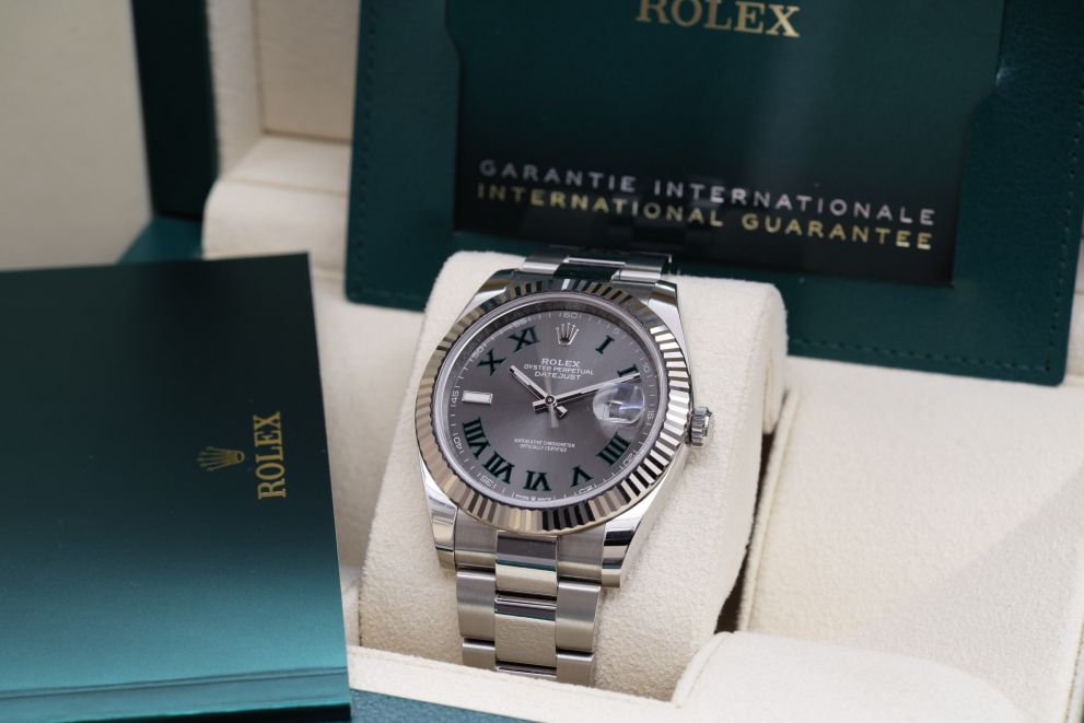 Rolex Datejust 41 Ref. 126334 "Wimbledon" Full set