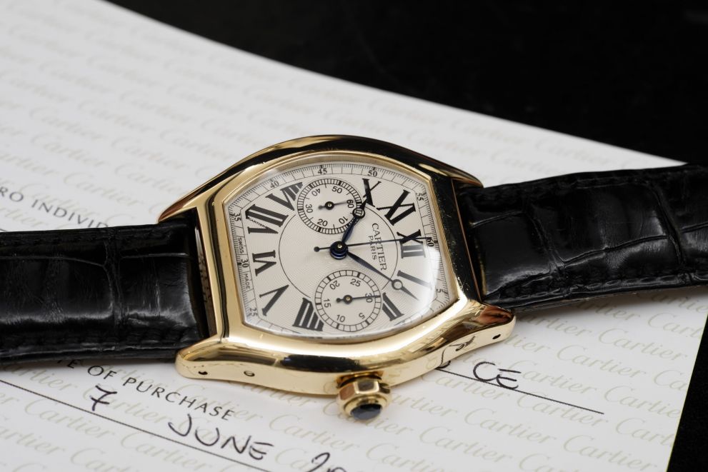 Cartier Tortue Monopulsante Ref. 2356 - Collection Privee