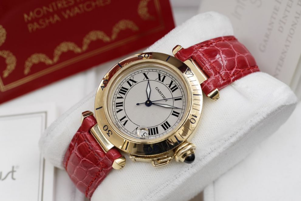 Cartier Pasha Plongeur oro giallo 18kt - Automatic