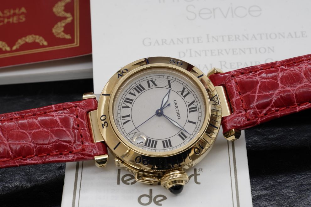 Cartier Pasha Plongeur oro giallo 18kt - Automatic